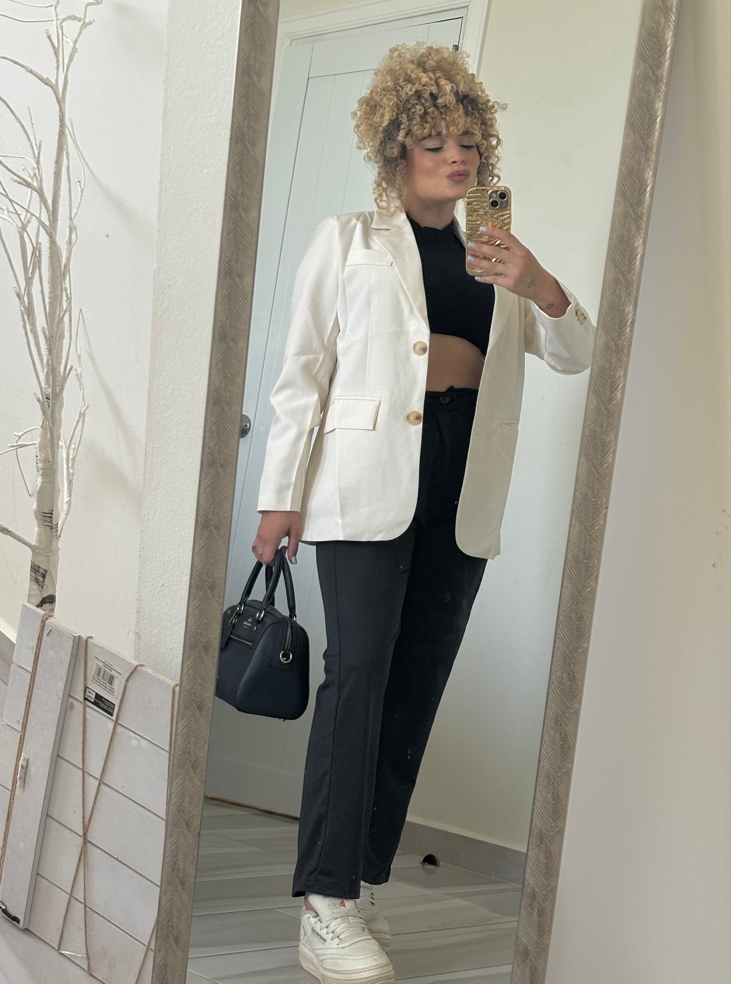 Nude blazer