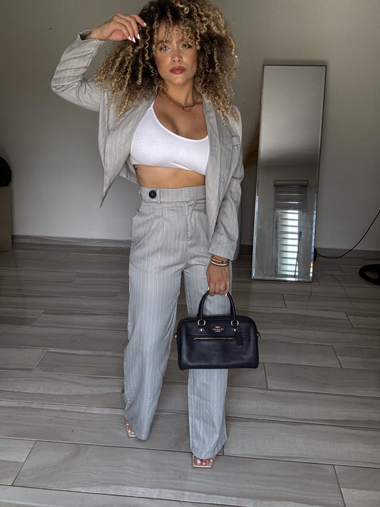 Two piece gray set