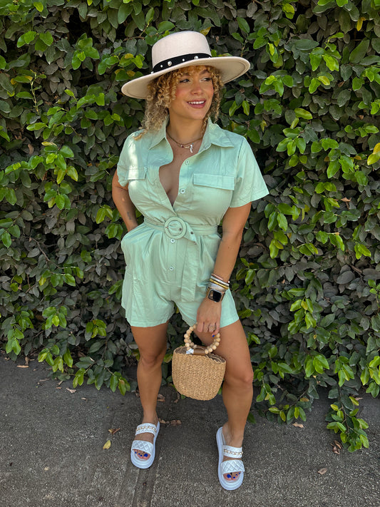 Mint romper